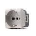 art PRESA SCHUKO 2X16A COMPATIBILE LIVING TECH BTICINO
