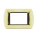 art PLACCA 3P ORO METALLO COMPATIBILE LIVING BTICINO