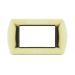 art PLACCA 4P ORO METALLO COMPATIBILE LIVING BTICINO