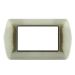 art PLACCA 4P BRONZO METALLO COMPATIBILE LIVING BTICINO