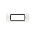 PLACCA 7P BIANCO METALLO COMPATIBILE LIVING BTICINO