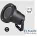 FARETTO GU10 GIARDINO LED LAMPADINA LED ORIENTABILE NERO IP54 96GRF318/BL