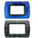 SUPPORTO + PLACCA 3P BLU  COMPATIBILE LIVING BTICINO