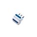 ADATTATORE 10A - PRESE 10/16A BIANCO