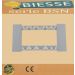 PLACCA 6P BIANCO COMPATIBILE LIVING NOW BTICINO