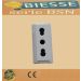 PRESA BIPASSO BSN COMPATIBILE LIVING NOW BTICINO bianco