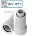 TUBO GUAINA 20 mm RACCORDO STAGNO IP65 EC75220 ELETTROCANALI