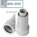 TUBO GUAINA 40 mm RACCORDO STAGNO IP65 EC75240 ELETTROCANALI