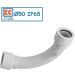 CURVA 50 mm RIGIDA 90&deg; STAGNA IP65 TUBO EC75350