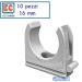 10 CLIPS 16 mm SUPPORTO FISSATUBO TUBO ELETTRICO CLIP ECCF16