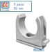 5 CLIPS 50 mm SUPPORTO FISSATUBO TUBO ELETTRICO CLIP ECCF50