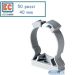 50 COLLARI 40 mm SUPPORTO FISSATUBO TUBO ELETTRICO CLIP ECCFC40