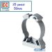 25 COLLARI 50 mm SUPPORTO FISSATUBO TUBO ELETTRICO CLIP ECCFC50