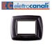 PLACCA 3P NERO GLITTERING  PVC MY LIFE ELETTROCANALI