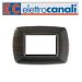 PLACCA 3P WENGE' PVC MY LIFE ELETTROCANALI