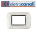 PLACCA 3P BIANCO PVC MY LIFE ELETTROCANALI
