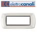 PLACCA 7P BIANCO PVC MY LIFE  ELETTROCANALI