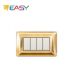 PLACCA 4P ORO EASY COMPATIBILE MATIX ECSE9804OR