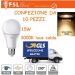 10 LAMPADINE 15W LED 3000K E27 LED LUCE CALDA FSL