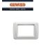 PLACCA 3P BIANCO GEWISS SYSTEM TOP GW22503.