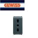 PRESA BIPASSO 16A GEWISS PLAYBUS GW30203