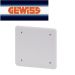 COPERCHIO 92X92 GEWISS CASSETTA INCASSO GW48013