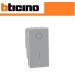 INTERRUTTORE BIPOLARE JG4002 GRIGIO MATIX GO Bticino