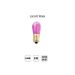 LAMPADA LED E14 14V VIOLA CHIARO ( rosa) LUMINARIE LAMPADINA