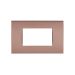 art PLACCA 4P BRONZO PVC COMPATIBILE LIVING BTICINO