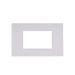 art PLACCA 4P BIANCO PVC COMPATIBILE LIVING BTICINO