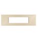 art PLACCA 7P ORO PVC COMPATIBILE LIVING  BTICINO