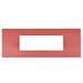 art PLACCA 7P CORALLO PVC COMPATIBILE LIVING BTICINO