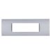 art PLACCA 7P GRIGIO SCURO PVC COMPATIBILE LIVING BTICINO