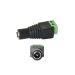 DUE CONNETTORE  ADATTATORE JACK CAVO-SPINA DC 5,5/2,1/ MASCHIO