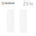 zen PLACCA 1 POSTO BIANCO MAPAM N2002-1   2 pezzi