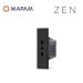 zen PRESA BIPASSO 10/16A MAPAM NERO N218N