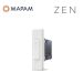 zen DOPPIO PULSANTE INTERBLOCCATO MAPAM BIANCO N230B