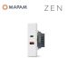 zen PRESA USB A+C MAPAM BIANCO N233B