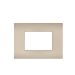 sun PLACCA 3P CHAMPAGNE COMPATIBILE VIMAR ARKE'