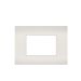 sun PLACCA 3P BIANCO PERLA COMPATIBILE VIMAR ARKE'