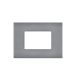 sun PLACCA 3P GRIGIO COMPATIBILE VIMAR ARKE'