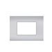 sun PLACCA 3P SILVER COMPATIBILE VIMAR ARKE'