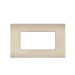 sun PLACCA 4P CHAMPAGNE COMPATIBILE VIMAR ARKE'