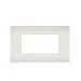 sun PLACCA 4P BIANCO PERLA COMPATIBILE VIMAR ARKE'
