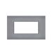 sun PLACCA 4P GRIGIO COMPATIBILE VIMAR ARKE'