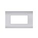 sun PLACCA 4P SILVER COMPATIBILE VIMAR ARKE'