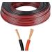 PIATTINA ROSSO  NERO 2X2,5 mm 5 M AUDIO LED RN2250CCA