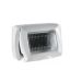 PLACCA IDROBOX 4P BIANCO IP55 COMPATIBILE MATIX BTICINO