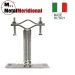 STAFFA A MURO TIPO PUGLIA 10CM PER PALO ANTENNA ST121P