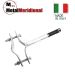 ZANCA STAFFA FISCHER TASSELLO MURO PALO ANTENNA 15cm TV ST94